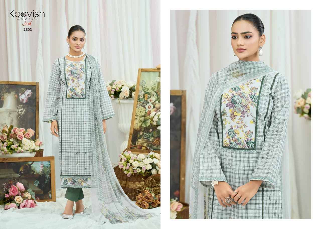 SYRAA By Kaavish 2601 to 2604 Series Beautiful Festive Suits Colorful Stylish Fancy Casual Wear & Ethnic Wear PURE LAWN COTTON Dresses At Wholesale Price